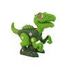 Konstrukcinis DIY dinozauras žalias