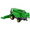 Mini zemědělský kombajn zelený