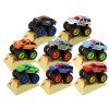 Metalinis Monster Truck automobilis su rampu