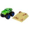 Metalinis Monster Truck automobilis su rampu