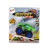 Metalinis Monster Truck automobilis su rampu
