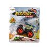 Metalinis Monster Truck automobilis su rampu