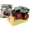 Metalinis Monster Truck automobilis su rampu