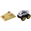 Metalinis Monster Truck automobilis su rampu