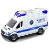 Interaktyvus baltas policijos automobilis