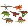 Spalvotų dinozaurų figūrėlių rinkinys 12 vnt.