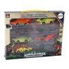Sada barevných Dinosauřích autíček 8 kusů