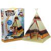 Indėnų Teepee palapinė su 60 kamuoliukų 155 cm