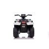 Dětská elektrická čtyřkolka ATV bílá06
