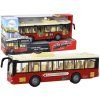 Miestinis autobusas 1:16 su efektais raudonas