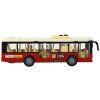 Miestinis autobusas 1:16 su efektais raudonas