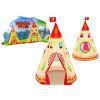 Indėnų teepee palapinė vaikams 160 cm x 105 cm kreminė