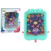 Įgūdžių žaidimas mini Pinball su kamuoliuku žalias