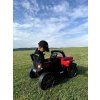 Elektrinis automobilis Terrain 4x4 raudonas
