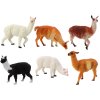 Sada figurek Alpaky a lamy 6 ks mix