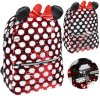 Disney Myška Minnie Batoh Roztomilý Stylový Flitrový 40 cm