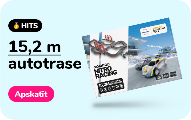 15,2 m autotrase Gigant 2.0 NITRO RACING 1520cm