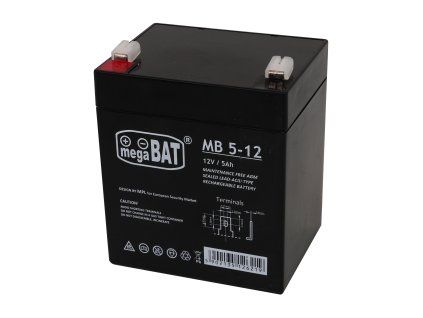 Gelová baterie 12V 5Ah