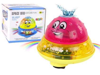 Vodní míč UFO růžový1