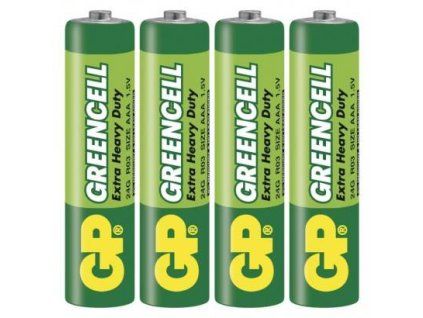 BBaterie GP Greencell R03 typ AAA 4 ks3