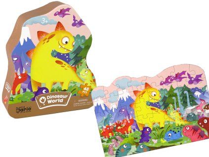 Puzzle dinosauří svět 48 dílů