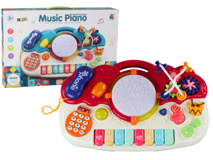 Dětské multifunkční klávesy s bubnem