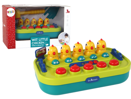 Zručnostní hra Whac-a-Mole kuřátka