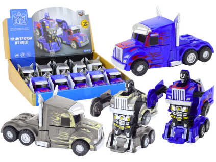 Auto-robot kamion 2v1 Robot 2 barvy
