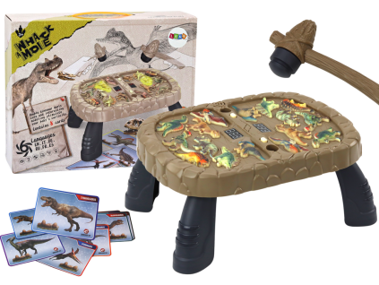 Zručnostní hra Whac-a-mole dinosauři stolek