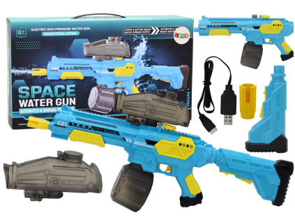 Automatická vodní pistole M416 modrá