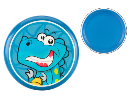 Létající disk Frisbee dinosaurus modrý