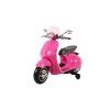 Dětský elektrický skútr Vespa GTS růžový1