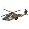Kara alumīnija helikopters ar efektiem