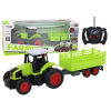 RC traktor na dálkové ovládání s přívěsem 1:16 zelený