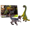 Dinozauru figūriņu komplekts Brachiosaurus Velociraptor 2 gab.