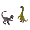 Dinozauru figūriņu komplekts Brachiosaurus Velociraptor 2 gab.