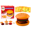 Dřevěný skládací hamburger s recepty