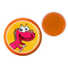 Létající disk Frisbee dinosaurus oranžový