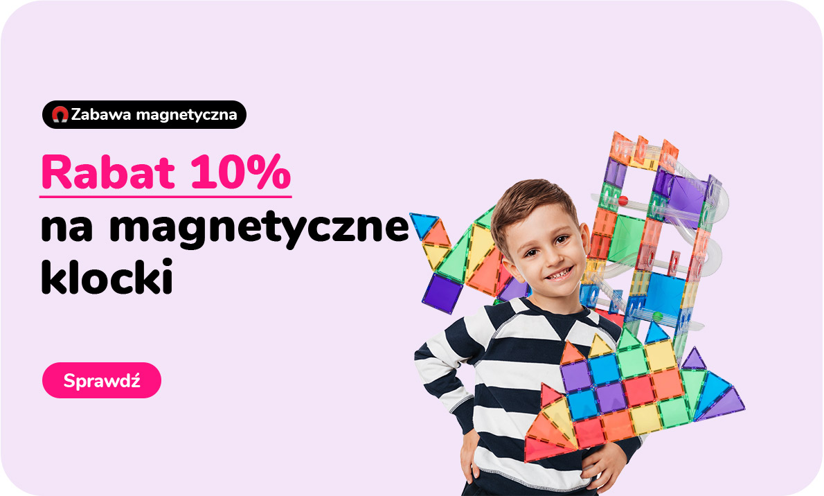 Rabat 10% na magnetyczne klocki