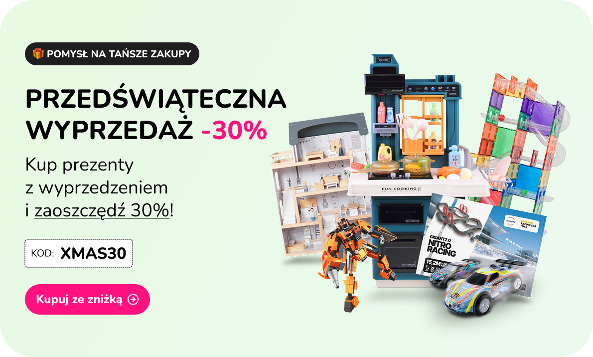PRZEDŚWIĄTECZNA WYPRZEDAŻ -30%