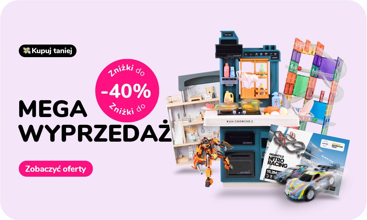 Mega wyprzedaż, zniżki do -40%
