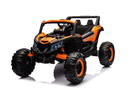 Autko na akumulator Buggy ATV Defend 24V 800W 4x4 pomarańczowe