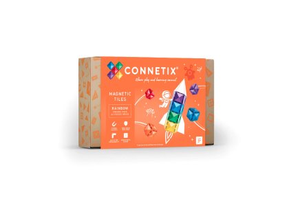 Connetix Tiles - Magnetyczny Zestaw Duchy Kwadraty 42 szt.
