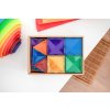 Connetix Tiles - Magnetyczne Klocki Tęczowy Zestaw Startowy 60 szt.
