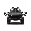 Autko na akumulator OFFROAD czarne 12V, Wysokie zawieszenie, szerokie siedzenie, Amortyzowane osie, Zdalne sterowanie 2,4 GHz, Światła LED