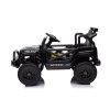 Autko na akumulator OFFROAD czarne 12V, Wysokie zawieszenie, szerokie siedzenie, Amortyzowane osie, Zdalne sterowanie 2,4 GHz, Światła LED