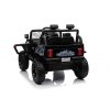 Autko na akumulator OFF ROAD EXTREME 4x4 czarne 24V | 200W | 50 kg | EVA | LED | 2,4Ghz | ECO skóra