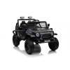 Autko na akumulator OFF ROAD EXTREME 4x4 czarne 24V | 200W | 50 kg | EVA | LED | 2,4Ghz | ECO skóra