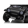 Autko na akumulator OFF ROAD EXTREME 4x4 czarne 24V | 200W | 50 kg | EVA | LED | 2,4Ghz | ECO skóra
