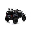 Autko na akumulator OFF ROAD EXTREME 4x4 czarne 24V | 200W | 50 kg | EVA | LED | 2,4Ghz | ECO skóra